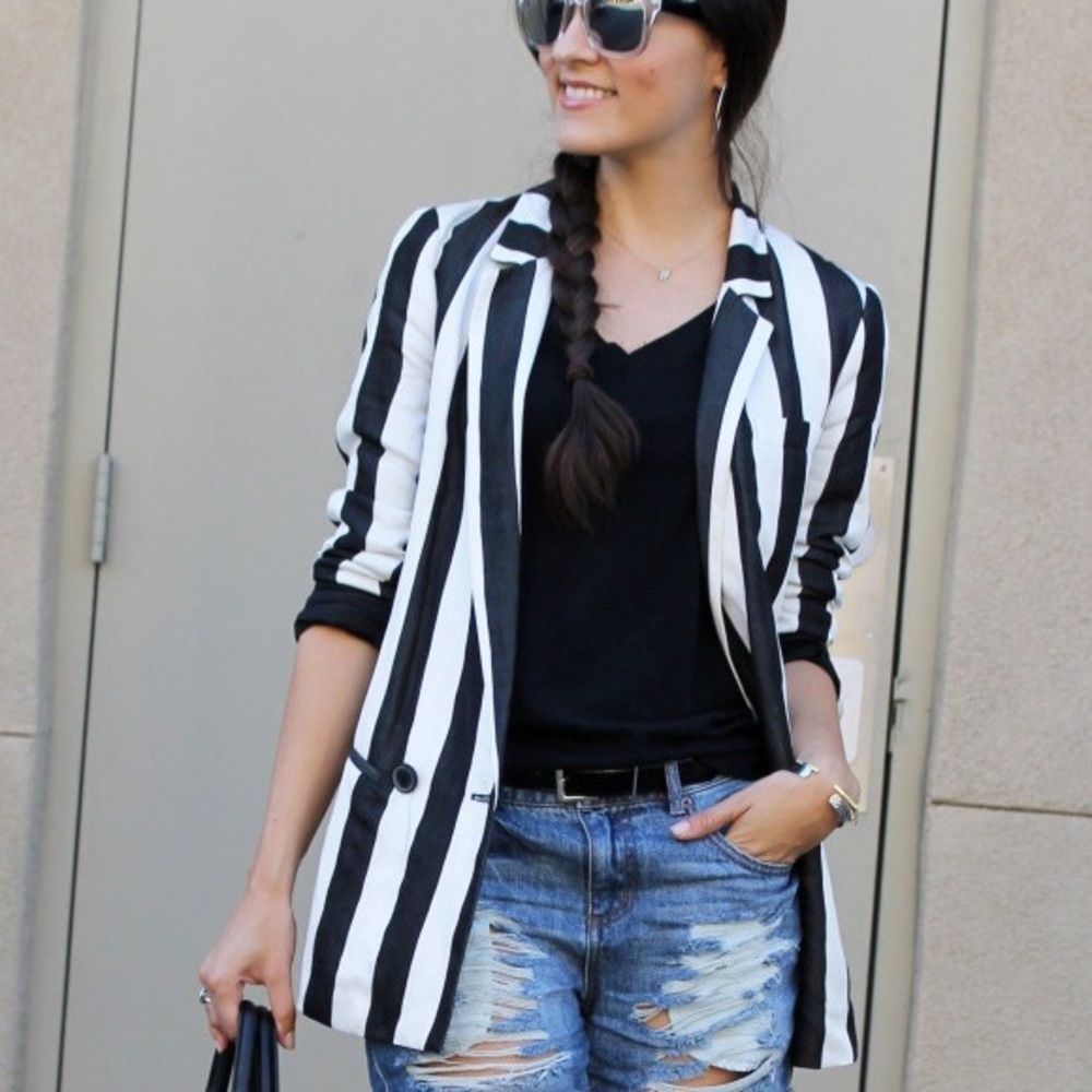 Zara Stripes blazer